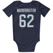 Nino Niederreiter Winnipeg Jets  Infant & Newborn Bodysuit - Navy