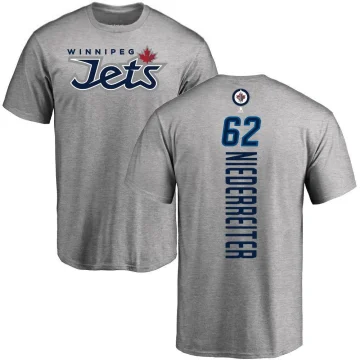 Nino Niederreiter Youth Winnipeg Jets Backer T-Shirt - Ash