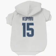 Rasmus Kupari Winnipeg Jets  Dog & Cat Pet Hoodie - White