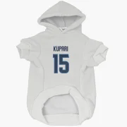 Rasmus Kupari Winnipeg Jets  Dog & Cat Pet Hoodie - White