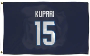 Rasmus Kupari Winnipeg Jets  Flag (3 X 5) - Navy