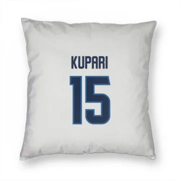 Rasmus Kupari Winnipeg Jets  Pillow Cover (18 X 18) - White