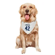 Simon Lundmark Winnipeg Jets  Dog & Cat Pet Bandana - White