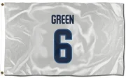 Ted Green Winnipeg Jets  Flag (3 X 5) - White