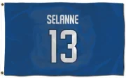 Teemu Selanne Winnipeg Jets  Flag (3 X 5) - Blue