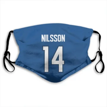 Ulf Nilsson Winnipeg Jets  Face Mask - Blue