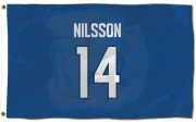 Ulf Nilsson Winnipeg Jets  Flag (3 X 5) - Blue