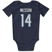 Ulf Nilsson Winnipeg Jets  Infant & Newborn Bodysuit  - Navy