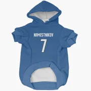 Vladislav Namestnikov Winnipeg Jets  Dog & Cat Pet Hoodie - Blue