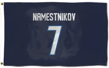 Vladislav Namestnikov Winnipeg Jets  Flag (3 X 5) - Navy