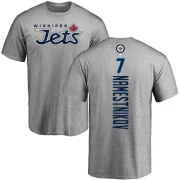 Vladislav Namestnikov Men's Winnipeg Jets Backer T-Shirt - Ash